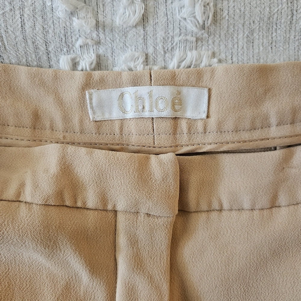 Chloé Trouser Size 38 (French) Color Peach - Picture 4 of 10